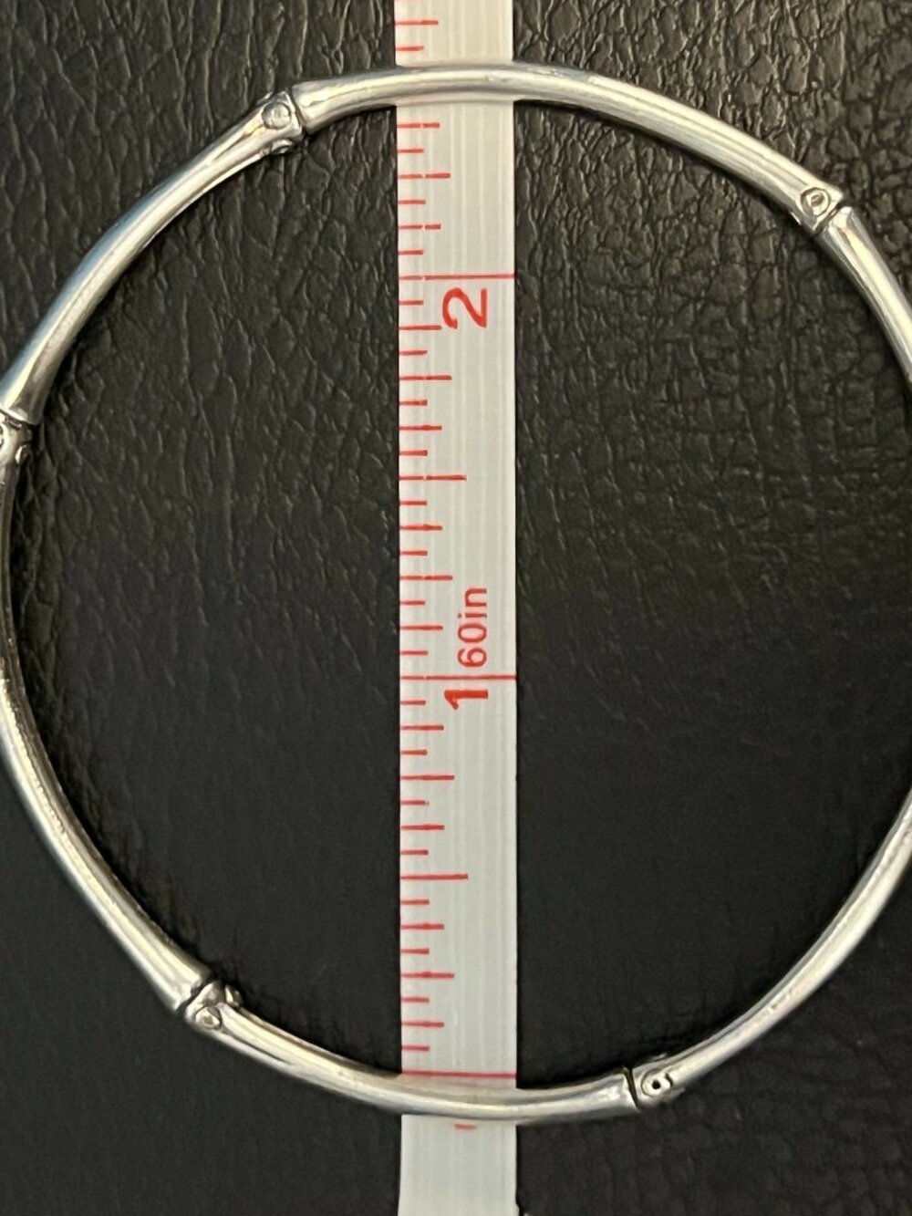 John Hardy Sterling Silver Bamboo Bangle Bracelet x3 - Picture 5 of 13